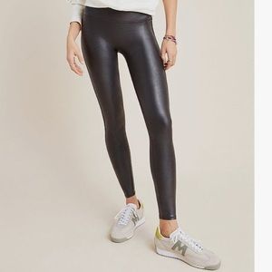 Faux leather leggings